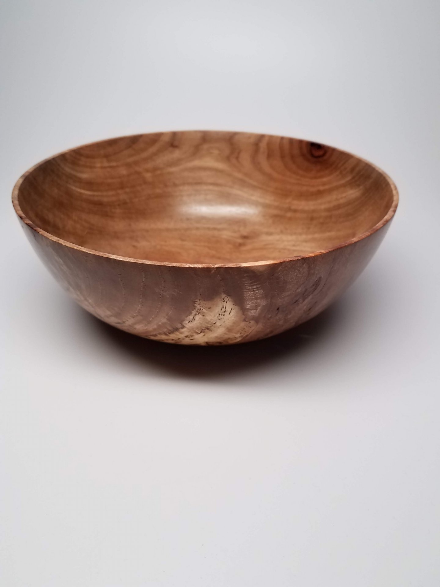 Thin wall oak bowl