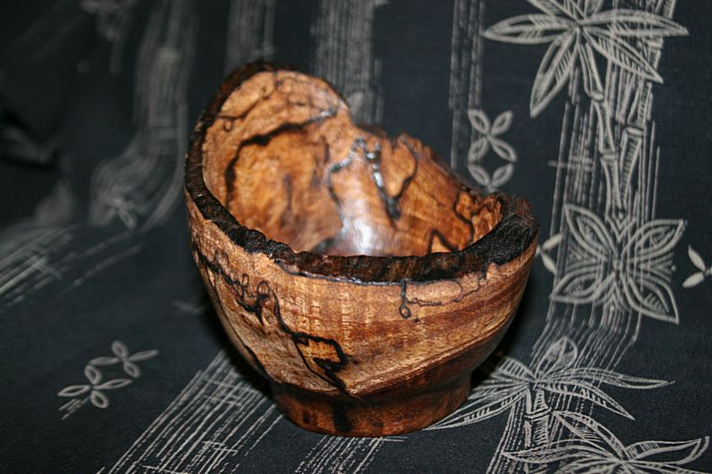 Tiger Koa Wood Bowl