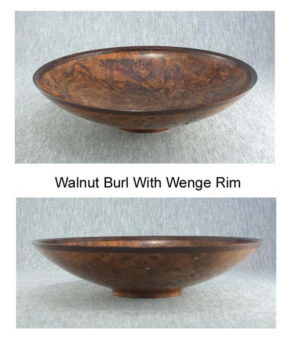 Walnut Burl Bowl