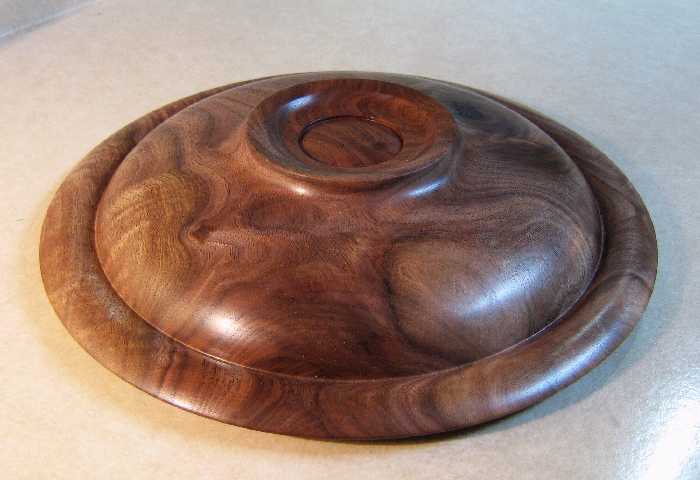 Walnut Platter bottom