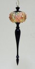 Urchin ornament interference paint gold leaf 1.JPG