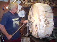 rough turning Manitoba Maple burl.jpg