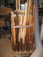 Long handled woodturning tools.JPG