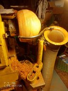 Bell mouth fitting on dust hose.jpg Bell mouth fitting on dust hose.jpg