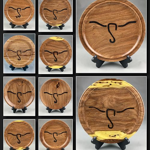 Texas Mesquite Ranch Plates