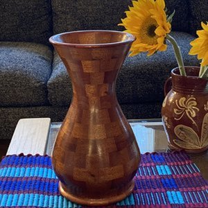 Segmented vase