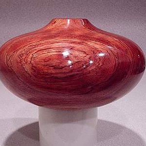 Bubinga hollow form