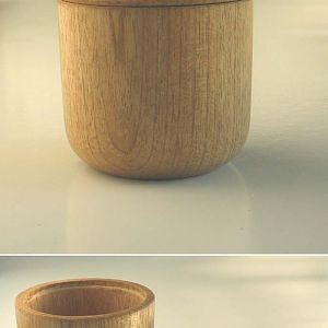 Butternut Lidded Box