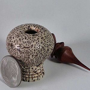 Magic Medicine Nut Lidded Hollowform Pic #2