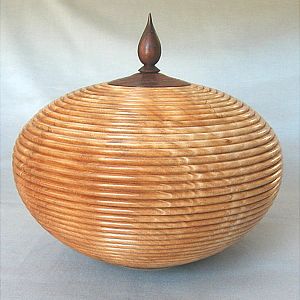 Beaded Maple Vessel