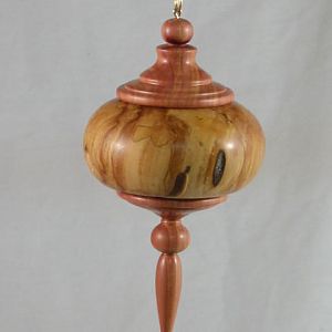 Black cherry, Cedar ornament