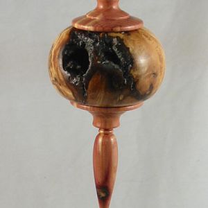 Black Cherry, Cedar ornament