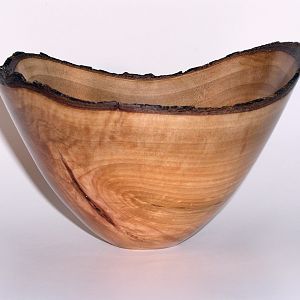 Pear Natural Edge Bowl