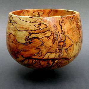 Spalted Norway Maple Deep Bowl