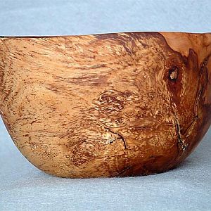 Apple bowl other side