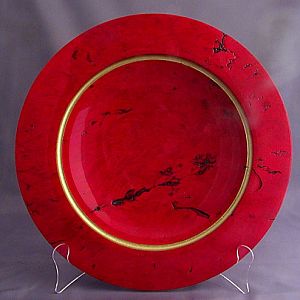 Platter contest / maple burl