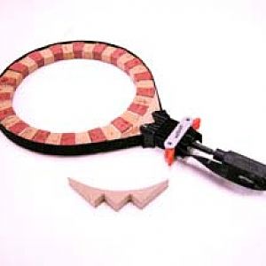 Gluing a segmented ring