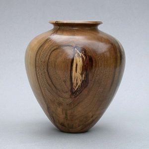 English Walnut Vase