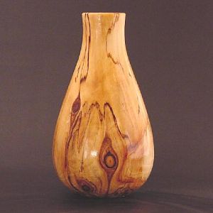 Spalted Poplar Vessel 5060