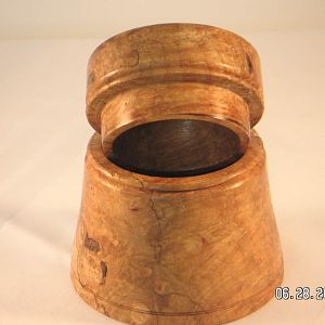 Oregon Maple Burl Lidded Box