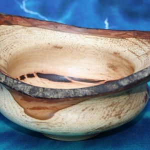 Hickory Natural Edge Bowl