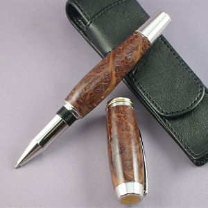 Wood Central Katrina Auction Redwood Burl Pen