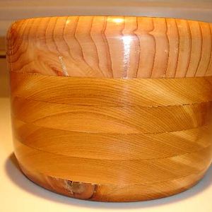 Laminated cedar and aspen