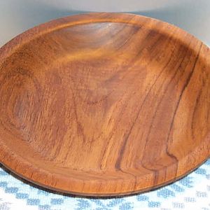 Teak plate/bowl