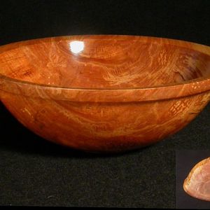 Spalted White Birch Bowl