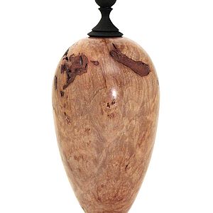 Natural Maple burl vessel