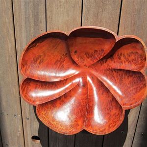Brown Mallee burl bowl
