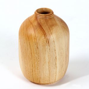 Vase. Ash wood from salvaged street tree