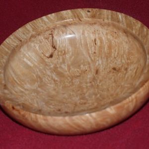 Maple Burl Bowl