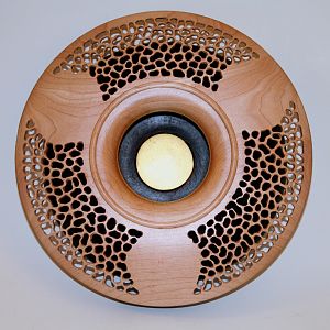 Pierced Bowl on light surface