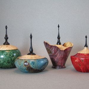 Dyed Burls