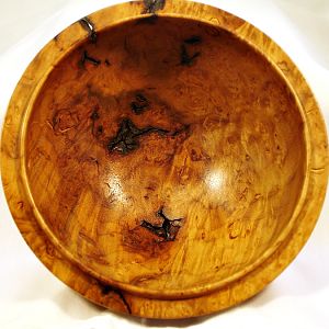 1202-2 Myrtle Burl Bowl (Top)