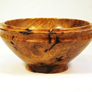 1202-1 Myrtle Burl Bowl (Front)