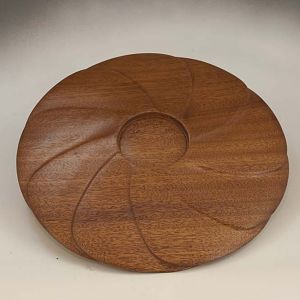 Mahogany Platter (back view)