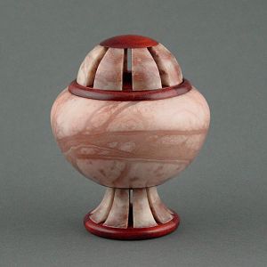 Alabaster Lidded Box