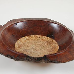 Manzanita & Maple Burl Bowl