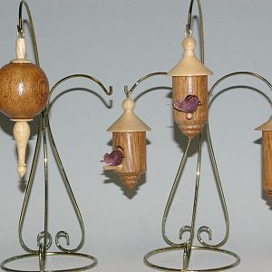 SJPT Birdhouse Ornaments