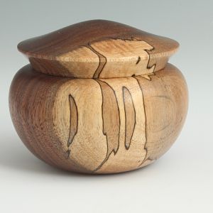 Lidded Walnut Box