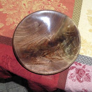 Walnut bowl