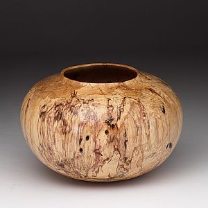 Spalted Sugar Maple Pot