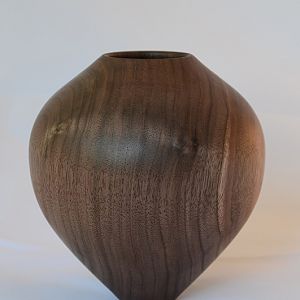 Walnut Vase