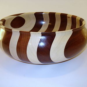 Braziliann Cherry & Maple Heirloom Bowl - SOLD!