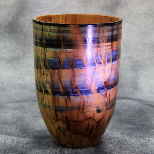 Painted Maple Vase