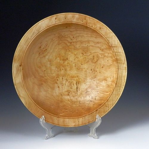 Birds eye Maple plate