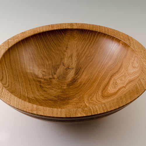 Red Oak Bowl Interior