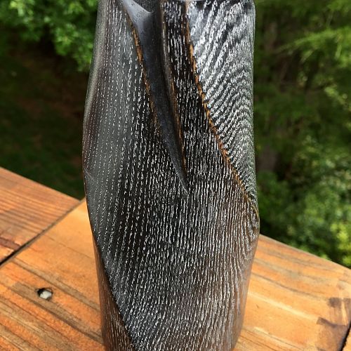 Twisted Vase - limed ash